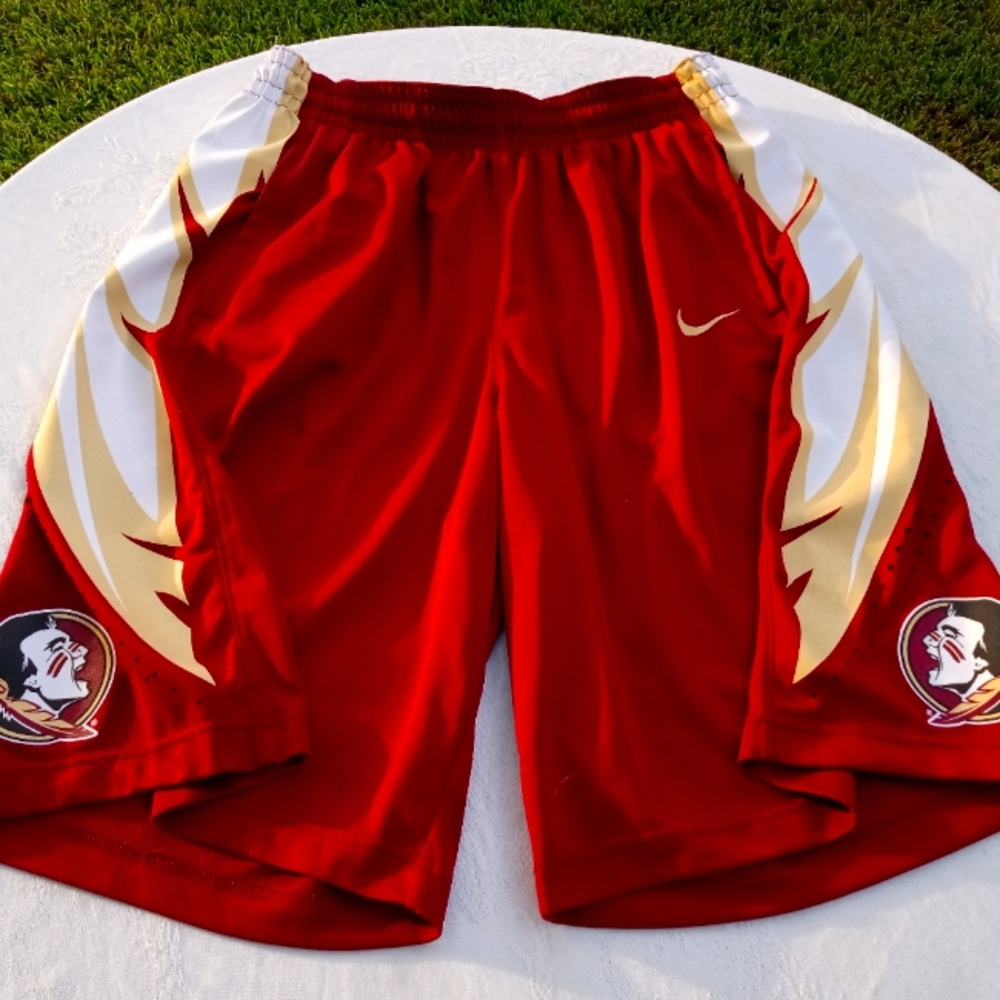 FSU Seminoles Nike Home Basketball Shorts